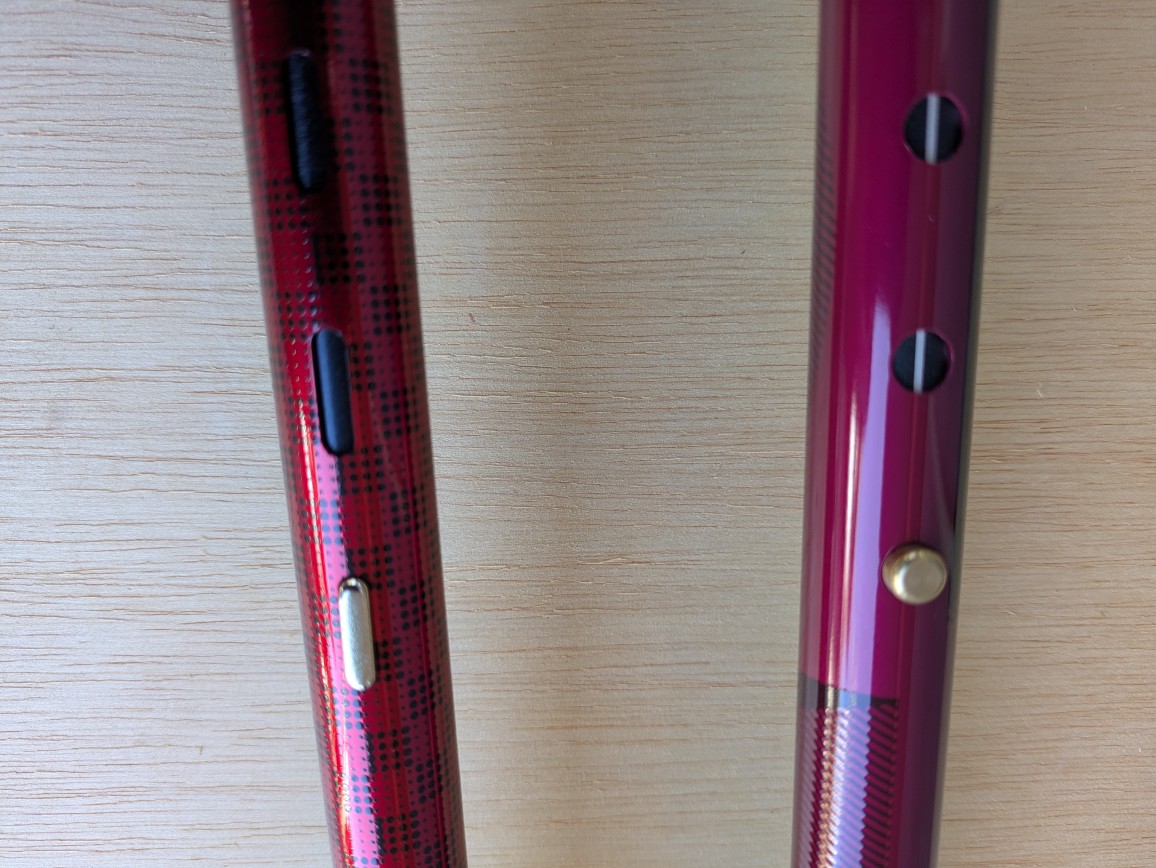 スリーベース高さ調整長ボタン