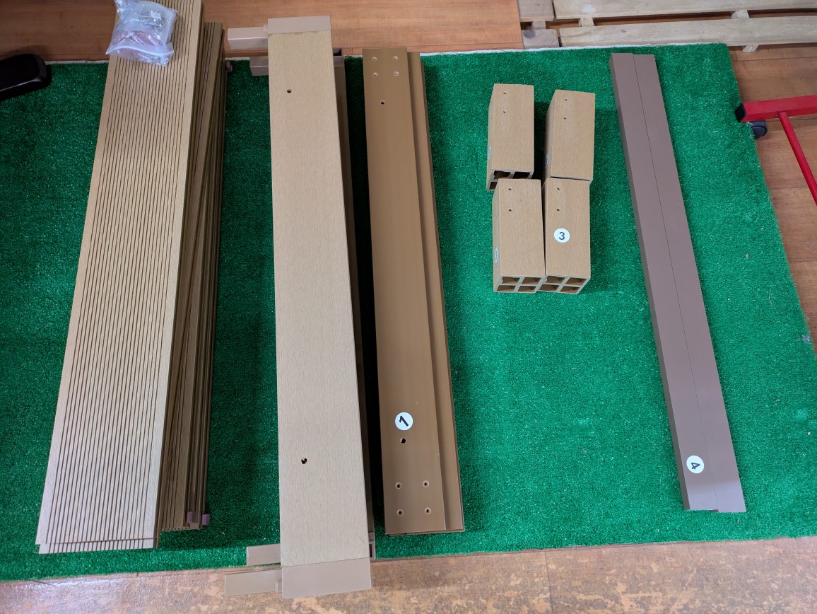 ウッドデッキHP-900中身