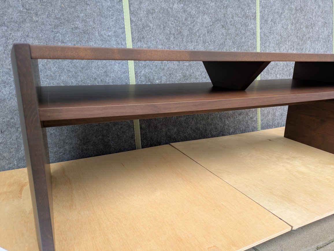 センターテーブルアール中棚