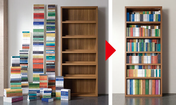 フナモココミックシェルフウォールナットトップ画像