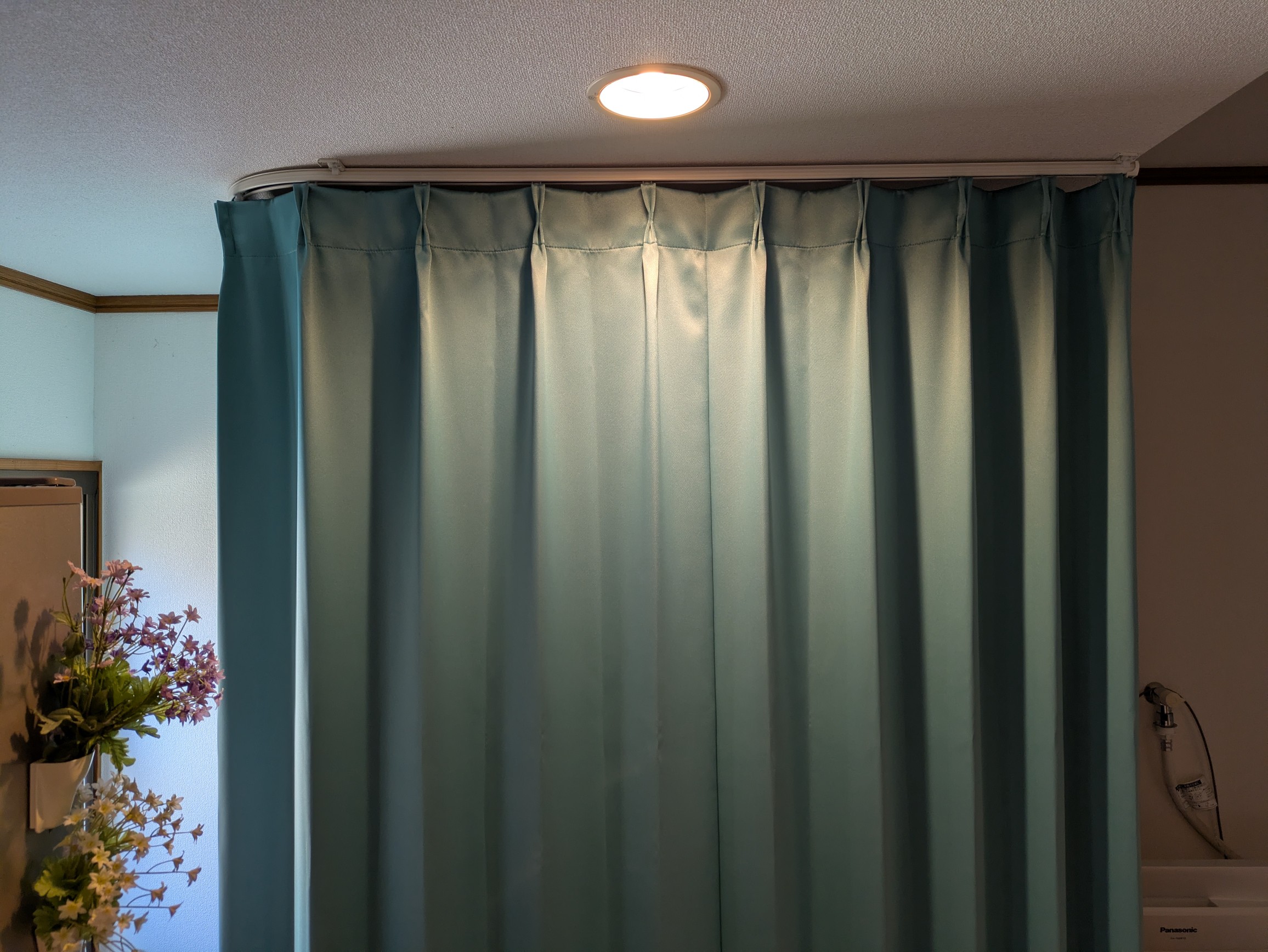 カーテン天付け