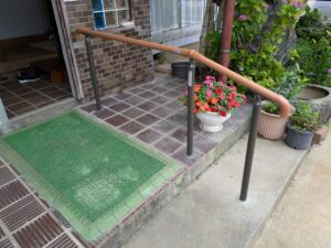 手すり工事施工後