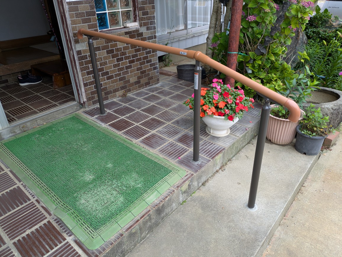 手すり工事施工後